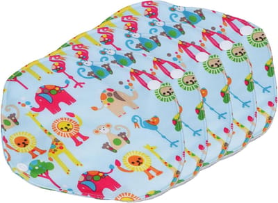 Wasbare Maandverbanden - Herbruikbare Pads - Hygiënisch Werken - Zachte Bamboo Stof - 5 Stuks - Dierenprint