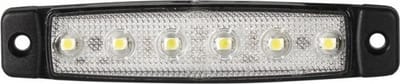 Markeer lamp LED WIT 24V