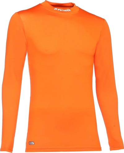 Patrick Skin Shirt Opstaande Kraag Kinderen - Oranje | Maat: 9/10