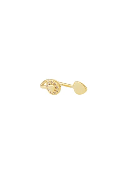 Neus- en oor cuff love - Verkleurt niet - Cadeau - Goudlief