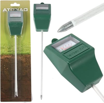 Meetinstrument tester pH-waarde van de bodem 19 cm pH-meter meetschaal 3-10