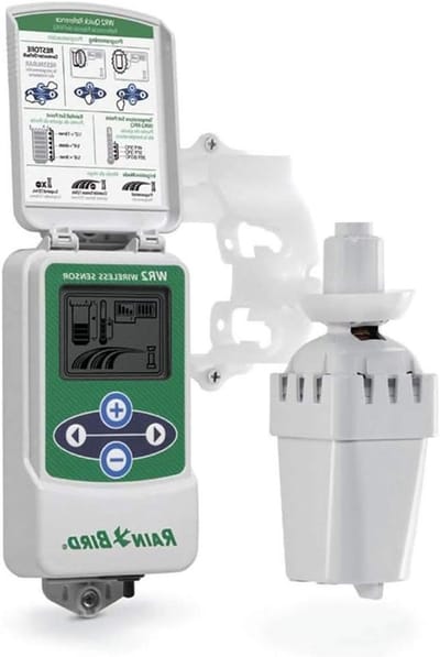 Draadloze Regen Vriessensor - Regenmeter Sensor - Irrigatie Systeem - Dubbele Antennes Signaal - 17.3 x 7.9 x 25.4 cm