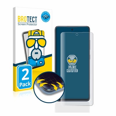 BROTECT - Screenprotector voor Samsung Galaxy S20 FE / 5G - Folie Beschermfolie matte volledig dekking 2 Stuks