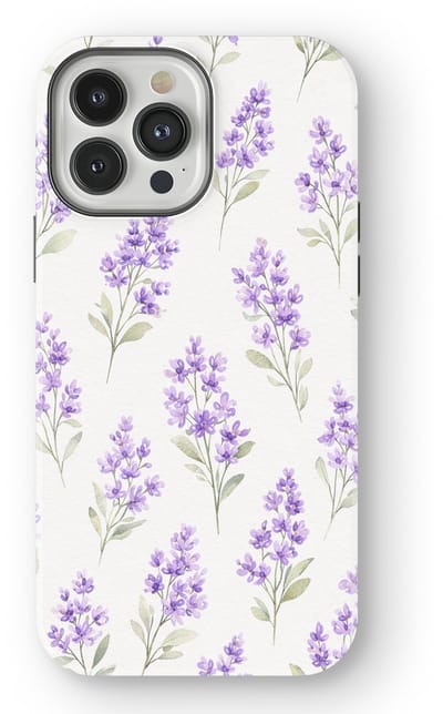 Bloemen Design Hoesje geschikt voor iPhone 13 Pro Max | Flower Print Tough Case met Mag | Shockproof | Bloemen Motief Backcover geschikt voor iPhone 13 Pro Max Provence Garden