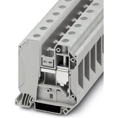 Phoenix Contact 3047727 Doorgangsserieklem 16 mm Schroeven Grijs 50 stuk(s)