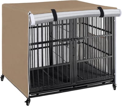 Waterdichte Afdekking voor Hondenkennel - Zonwering en Ventilatie