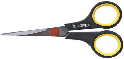 Topex - Schaar - 140 mm - Roestvrijstalen Bladen - Ergonomische Handvatten