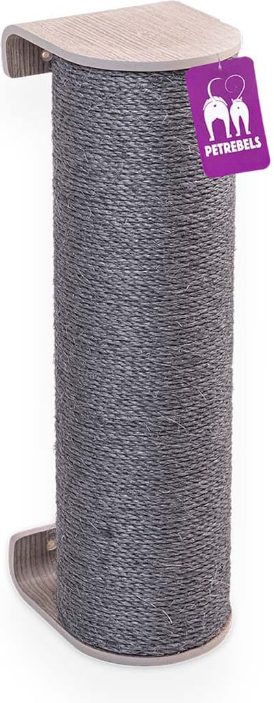 Petrebels Wandmeubel wandmontage Klimmuur Kat - Kattenmuur Climb 1560 set-Old Grey - 15 x 17 x 62 cm