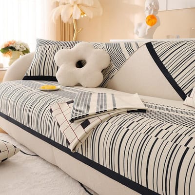 Print Sofa Handdoek Mat Dik Pluche Sofa Hoes Hoge Kwaliteit Antislip Sofa Kussen L-vorm Sofa Hoes Woonkamer Decoratie 70x70cm 1pcs