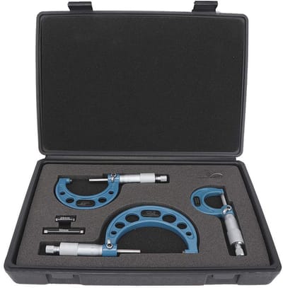 Micrometer Set 0-75 mm - Nauwkeurige Meetgereedschap voor Buitendiameter