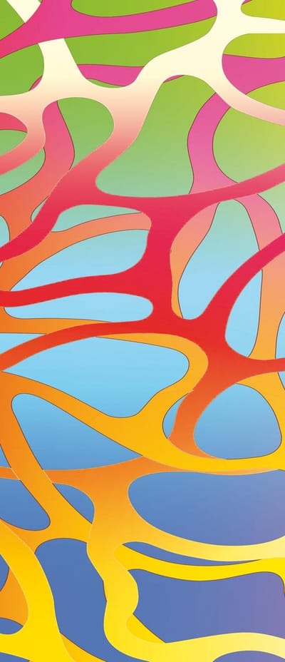 Abstract Art Photo Wallcovering