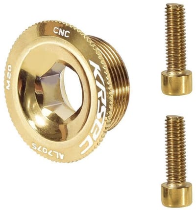 Dailygoods- Crank Arm Bout Aluminium - M18/M20 Bevestigingsbout - Fietsonderdelen - Anti-roest - Eenvoudig te installeren - Geschikt voor 18mm/20mm Kettingringen - Fietsonderdeel
