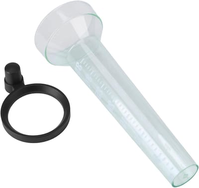 Regenmeter Tuin - Meetinstrument Regen - Waterhoeveelheid Meten - Nauwkeurige Schaal - 35 mm Capaciteit - Lichtgroen