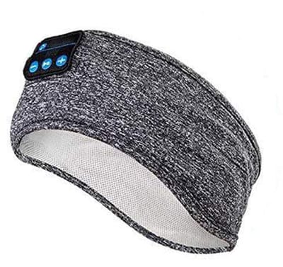 TOVBMUP Sport haarband - Hoofdbandhoofdtelefoon - Bluetooth hoofdband slaaphoofdtelefoon - Muziekhoofdband - Ideaal voor zijslapen, sport, oefeningen, joggen, yoga, reizen