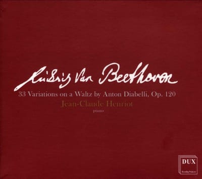 Beethoven: 33 Variations On A Waltz By Diabelli