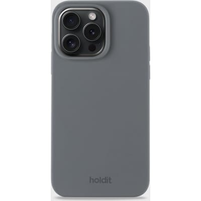 Phone Case Silicone Space Gray iPhone 15 Pro