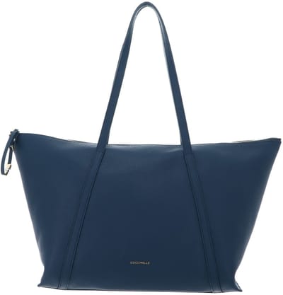 COCCINELLE Leren shopper Nory Handbag Deep Blue blauw