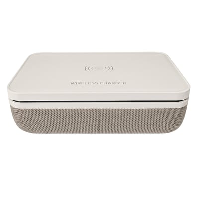 UV sterilisator en draadloze oplader voor smartphone, 99,9% desinfectie van kleine voorwerpen, elegant design