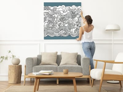 Kunstprint | Wanddecoratie | Forex | 75 × 75 cm