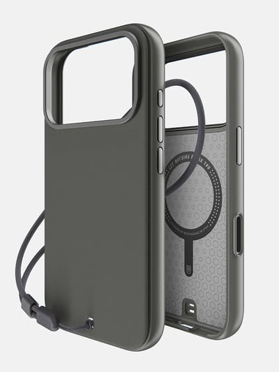 BodyGuardz Pulse hoesje iPhone 17 Pro – Richtinggevoelige luidsprekerpoorten – Geïntegreerd koelsysteem – Valbestendigheid van 4,8 meter - Zwart