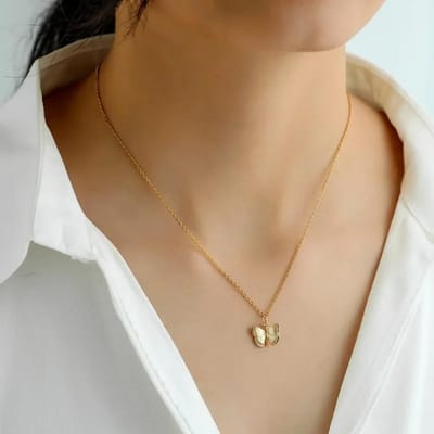 Metalen Stijl Gouden Kleur Liefdeshart Hanger Ketting Modieus Eenvoudig Bedeltje Y Lariat Kettingen voor Vrouwen Boho Minimalistisch Sieraden brown
