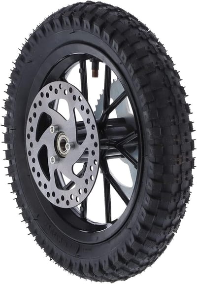Pneumatisch achterwiel 12.5 x 2.75 inch voor 49cc 2-takt mini mud bike, vervangingsband voor offroad gebruik en motorfietsaccessoires