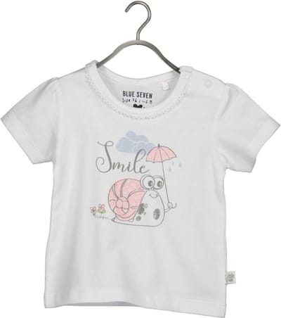 Blue Seven-NB Baby Girls T-shirt Wit Slakje Maat 68