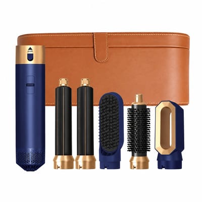 5-in-1 Heißluft-Stylingbürste - 1000 W - Trocknen Locken Glätten - Keramik-Heizelement - Etui-Verpackung
