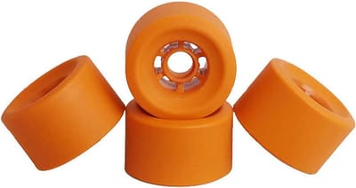 Longboard Wielen - Cruiser Wielen - Comfortabel Rijden - Zelfverzekerde Grip - 83x52 mm - Zwart