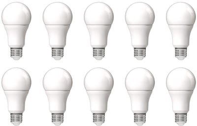 Avide E27 LED Lamp 4.9W - Hoog Lumen 806 Lumen - 240V - 4000K - LED Globe A60 - Vervangt 60W - 10 stuks