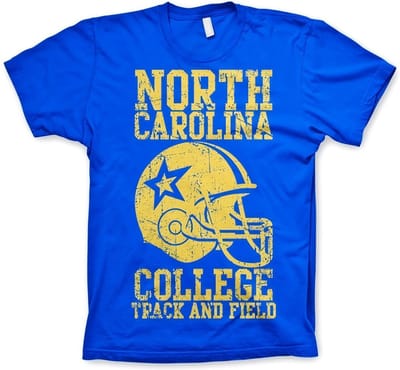 Hybris North Carolina College T-shirt blauw