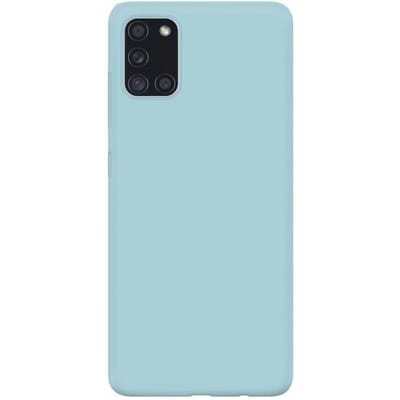 ShieldCase pantone siliconen Hoesje geschikt voor Samsung Galaxy A21s - in meerdere kleuren verkrijgbaar - kwalitatieve backcover - optimale bescherming - blauw