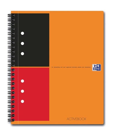 Oxford International Activebook - A5+ - notitieboek - gelijnd -  160 bladzijden