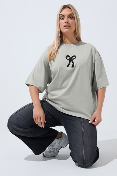 Limited Collection Grijze Top Met Kralenstrikje Size 40