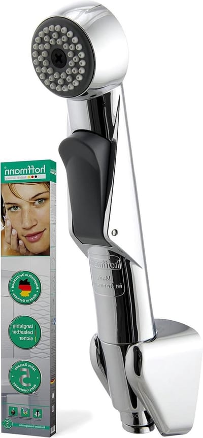 Wastafeldouche bidet Essensa + wandhouder - antikalk - Made in Germany - Hoffmann
