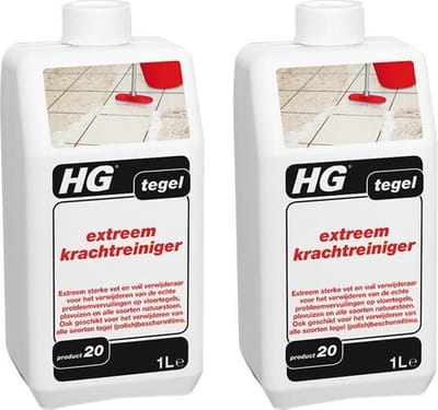 HG tegel extreem krachtreiniger Verwijdert echte probleemvervuilingen - 2 Stuks !