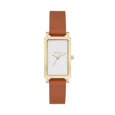 Skagen HAGEN SKW3097 Dames Horloge 22 mm - Bruin