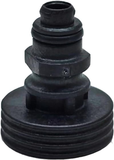Vervangend Mondstuk - Reinigingsaccessoire Deel - Hogedruk Reinigen - Stevige Kunststof Constructie - 6x6x2 cm - Zwart