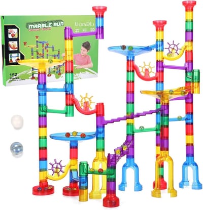 Kogelbaan Set van 152 Stuks met Multicolor Kralen - Educatief Speelgoed voor Kinderen 4+