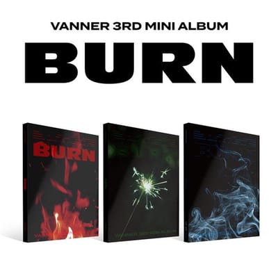 VANNER - BURN 3e Mini Album (Spark Start VER. / Sparkle VER. / Lege VER.) SET (3 ver.)