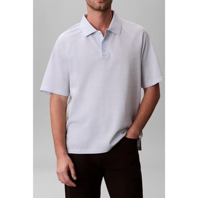 Calvin Klein Ss Easy Bar Jacquard Polo Plein Air Taglia: S | Polo Outlet | Uomo