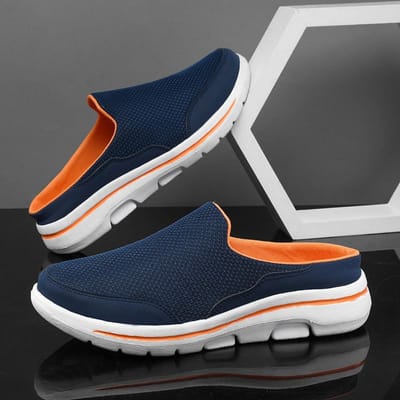 Heren Pantoffels Zomer Ademend Huis Binnen Pantoffels Heren Dikke Zool Slippers Mode Koppel Wandelschoenen Chanclas Hombre 39 black