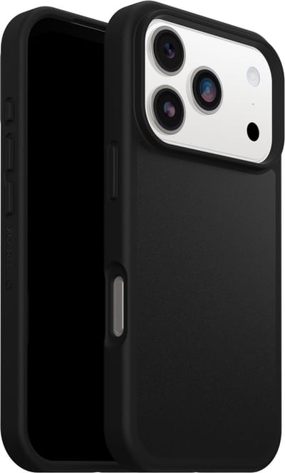 OtterBox React - MagSafe Hoesje - Geschikt voor iPhone 17 pro - Transparant/Zwart