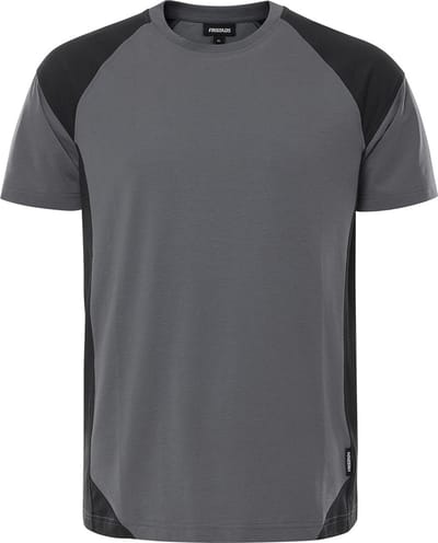 Fristads Heavy T-shirt 7046 GTM - Grijs/Zwart - M