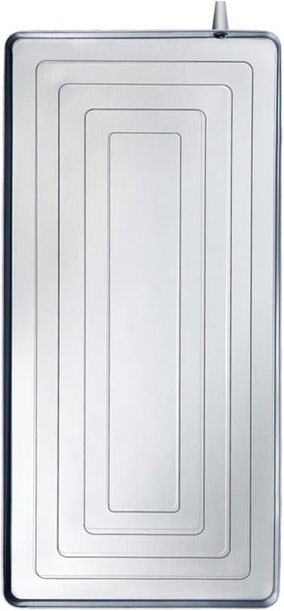 Afvoerbak Airco - Condensbak Unit - Buitenunit Opvang - Roestvrij Staal - 93.5x42x3.5 cm - Mat