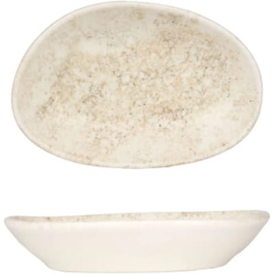 Bonna Serveerschaal - Nacrous - Porselein - 15 cm - set van 4