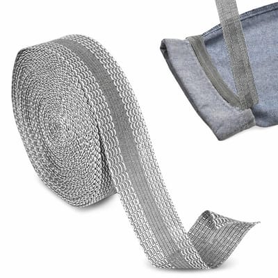 Extra Sterke Hem Tape 5 m - 2.5 cm Breed voor Broeken, Gordijnen en Kleding, Strijkbaar en Duurzaam