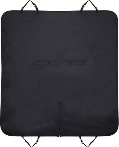 Niceey Hondendeken Auto Achterbank en Kofferbakbakbeschermer - 135 x 145 CM - Beschermhoes - Autodekens - Hondenkleed auto achterbank - Zwart