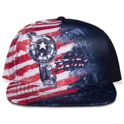 Captain America Brave New World - Captain America - Flag Unisex Cap - meerkleurig - Standard