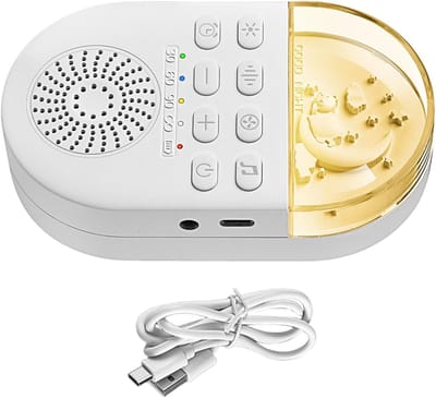 Witte geluidsmachine, geluidsmachine voor slaap, reisgeluidsmachine, peuter slaap geluidsmachine, witte ruis voor kinderen, rustgevende slaapmachine, geluidsmachine voor volwassenen, witte ruis voor